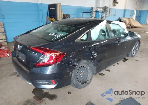 2019 Honda Civic Lx from USA, damaged, VIN 2HGFC2F60KH599328